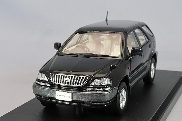 ハイストーリー 1/43 トヨタ ハリアー 3.0 FOUR Gパッケージ (1997 