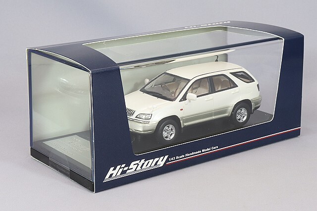 ハイストーリー 1/43 トヨタ ハリアー 3.0 FOUR Gパッケージ (1997 