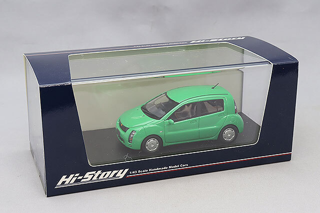 ハイストーリー 1/43 トヨタ Will サイファ 2002 ミドリ