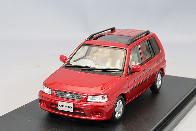 マツダ デミオ　1/43 ハイストーリー 1/43 マツダ デミオ GL 1996 シャストホワイト