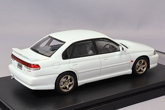 ハイストーリー 1/43 スバル レガシィ RS 1997 ピュアホワイト