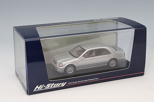 ハイストーリー 1/43 トヨタ プログレ NC300 (1998) シルバーメタリック