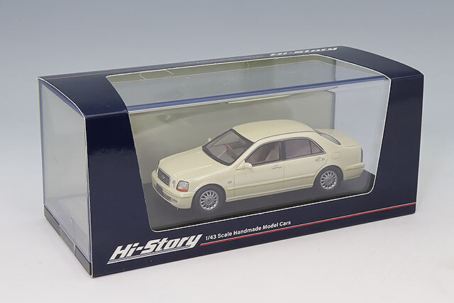 ハイストーリー 1/43 トヨタ プログレ NC300 (1998) イエローパールマイカ