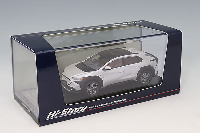 ハイストーリー 1/43 スバル ソルテラ ET-HS (2023) プラチナ