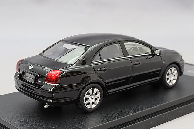 ハイストーリー 1/43 トヨタ アベンシス Li 2003 ブラックマイカ