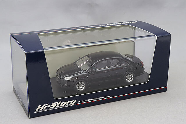 ハイストーリー 1/43 トヨタ アベンシス Li 2003 ブラックマイカ