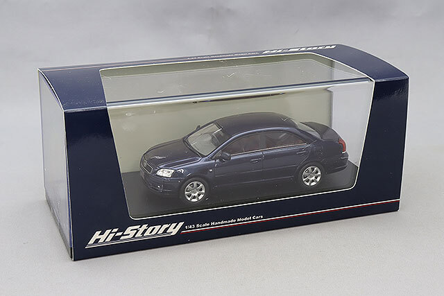 ハイストーリー 1/43 トヨタ アベンシス Li 2003 ダークブルーマイカ