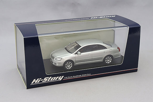 ハイストーリー 1/43 トヨタ アベンシス Li 2003 シルバーメタリック
