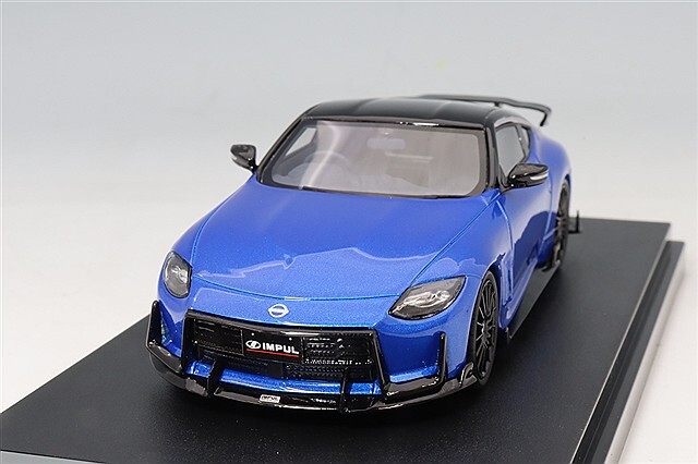 ハイストーリー 1/43 インパル Z (2024) セイランブルー/スーパー