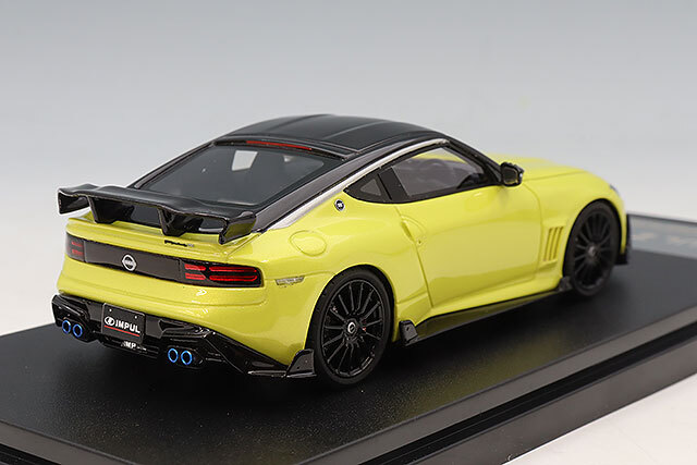 ハイストーリー 1/43 インパル Z (2024) イカズチイエロー/スーパー