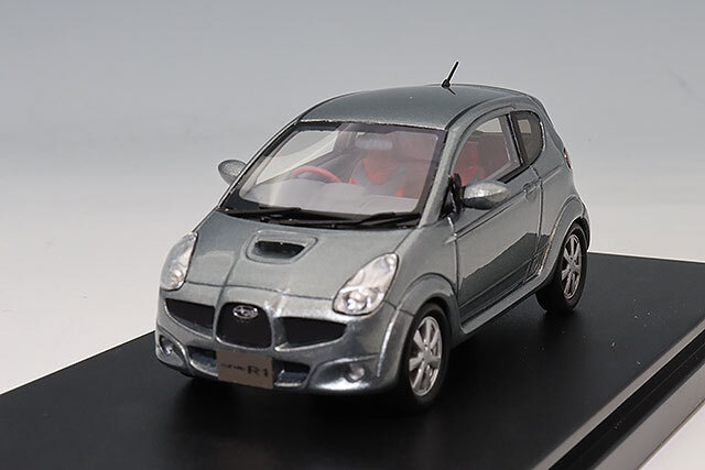 ハイストーリー 1/43 スバル R1 S (2005) チタニウムグレーメタリック