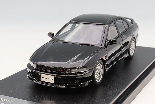 ハイストーリー 1/43 三菱 ギャラン VR-4 (1996) ピレネーブラック