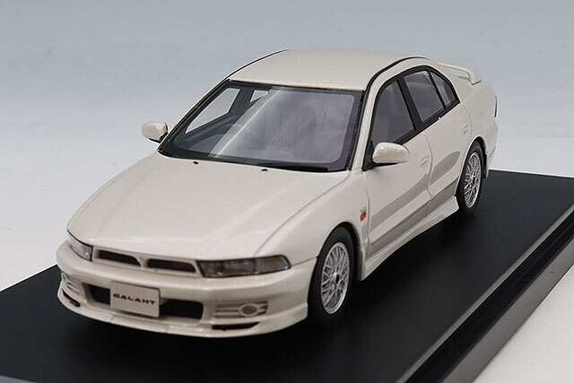 ハイストーリー 1/43 三菱 ギャラン VR-4 (1996) ギャラクシーホワイト