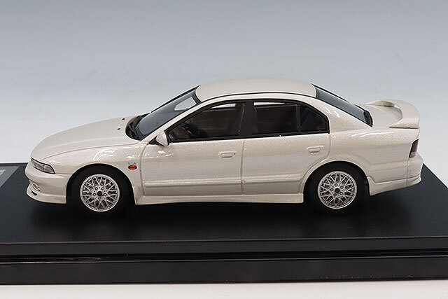 ハイストーリー 1/43 三菱 ギャラン VR-4 (1996) ギャラクシーホワイト