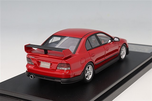 ハイストーリー 1/43 三菱 ギャラン スーパー VR-4 (1998) パルマーレッド