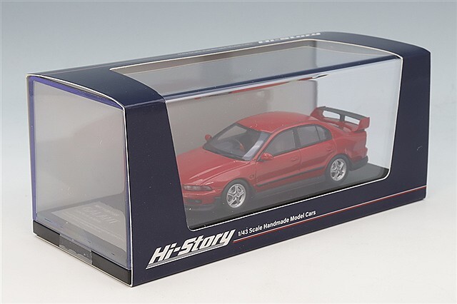 ハイストーリー 1/43 三菱 ギャラン スーパー VR-4 (1998) パルマーレッド