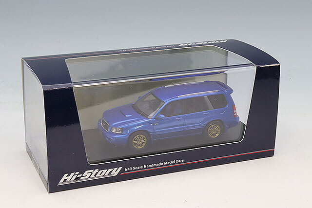 ハイストーリー 1/43 スバル フォレスター XT WRリミテッド 2004 WR