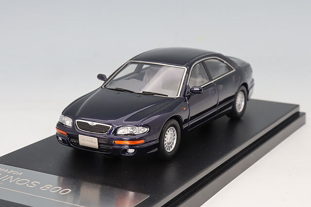 ハイストーリー 1/43 マツダ ユーノス 800 MC (1993) サテライトブルー