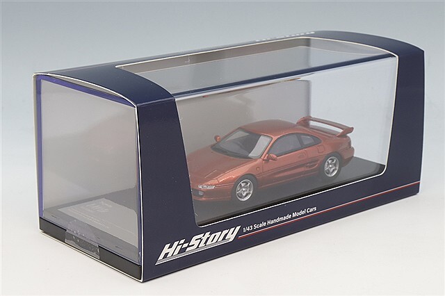 ハイストーリー 1/43 トヨタ MR2 GT (1997) オレンジマイカメタリック