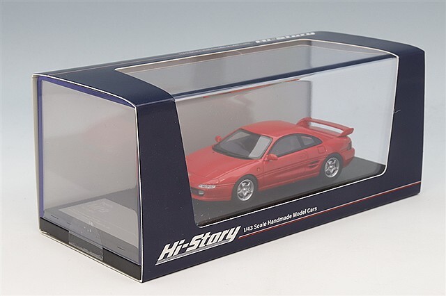 ハイストーリー 1/43 トヨタ MR2 GT (1997) スーパーレッドII