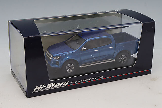 ハイストーリー 1/43 いすゞ D-MAX DL40 (2021) サファイアブルー