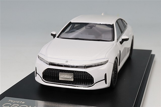 ハイストーリー 1/43 トヨタ クラウン Z ブラックパッケージ (2024