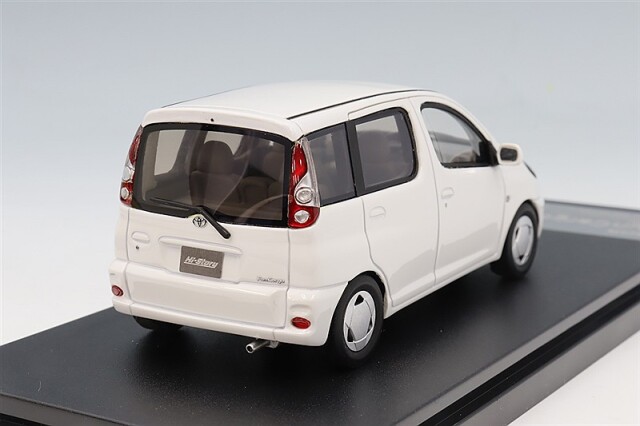 ハイストーリー 1/43 トヨタ ファンカーゴ X (1999) スーパーホワイトII