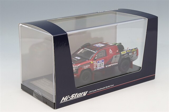 ハイストーリー 1/43 三菱 トライトン 2024 アジアクロスカントリー