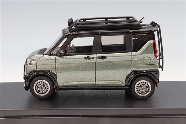 ハイストーリー 1/43 三菱 デリカミニ (2023) カスタマイズ アッシュ