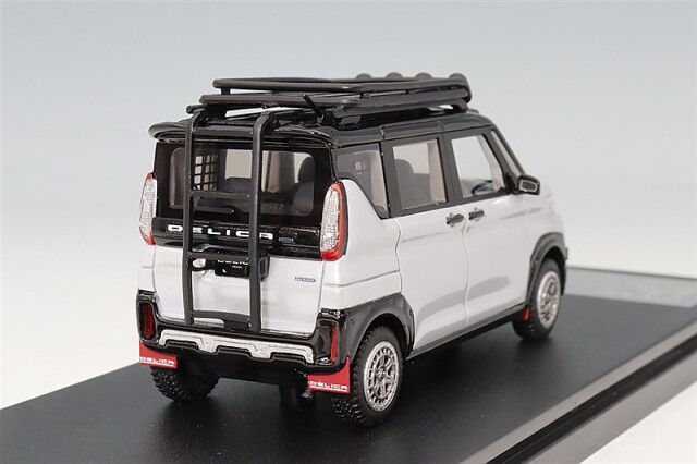 ハイストーリー 1/43 デリカミニ カスタマイズ(ホワイト) ハイストーリー 1/43 三菱 デリカミニ (2023) カスタマイズ ホワイト