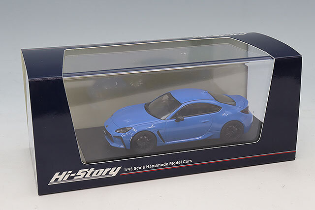 ハイストーリー 1/43 トヨタ GR86 RZ (2023) ブライトブルーII