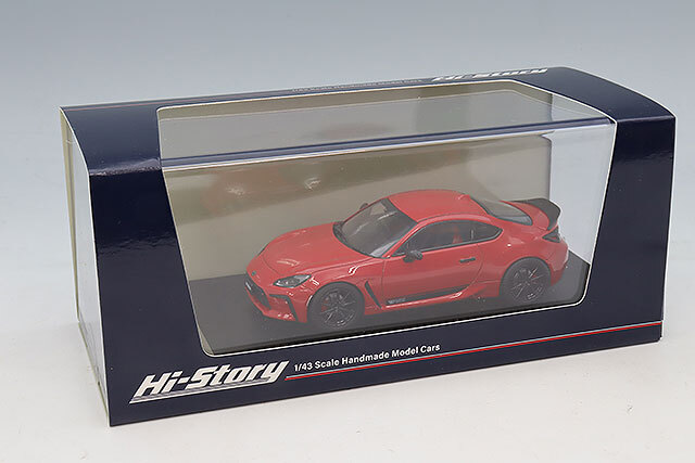 ハイストーリー トヨタ GR86 RZ スパークレッド Hi-Story Amazon | Hi Story 1/43 トヨタ GR86 RZ (2021) スパークレッド 完成品