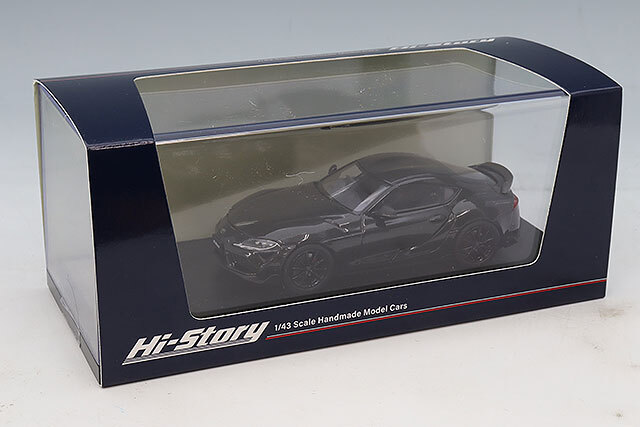 ハイストーリー 1/43 トヨタ GRスープラ RZ (2025) ブラックメタリック
