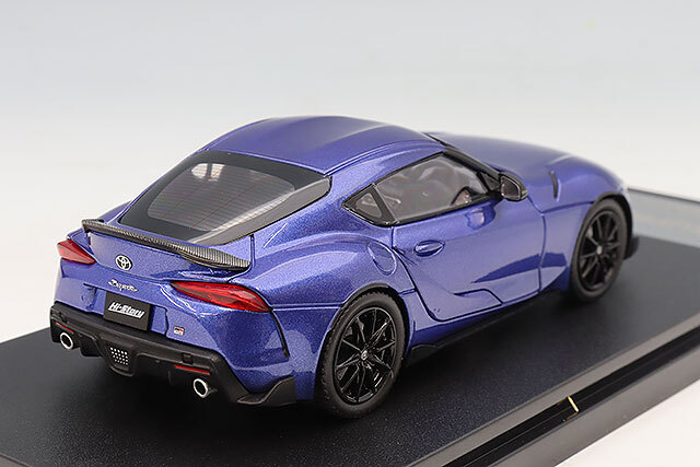 ハイストーリー 1/43 トヨタ GRスープラ RZ (2025) ドーンブルーメタリック