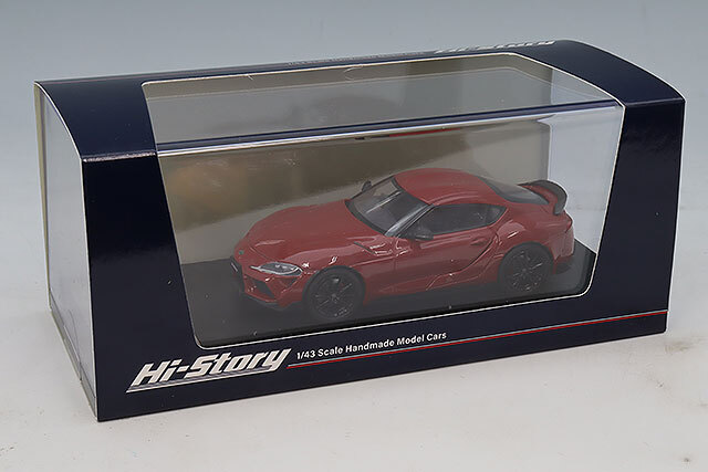 ハイストーリー 1/43 トヨタ GRスープラ RZ (2025) プロミネンスレッド