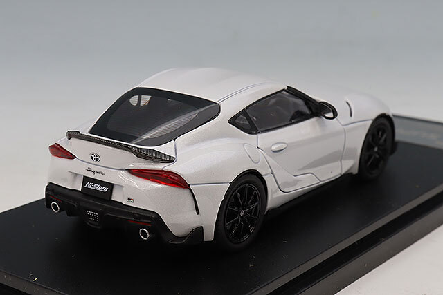 ハイストーリー 1/43 トヨタ GRスープラ RZ (2025) ホワイトメタリック