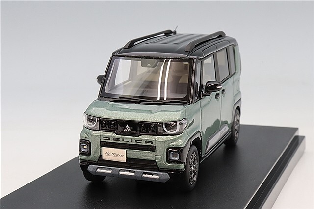 ハイストーリー 1/43 三菱 デリカ ミニ 2025 アッシュグリーン