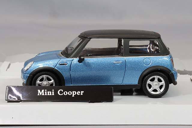 カララマ 1/43 ニューミニ メタリックブルー ルーフブラック