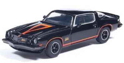 ☆予約品☆ イクソ 1/64 シボレー カマロ Z28 1977 ブラック