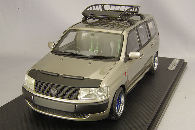 イグニッションモデル 1/18 トヨタ プロボックス GL (NCP51V) ブラウン 