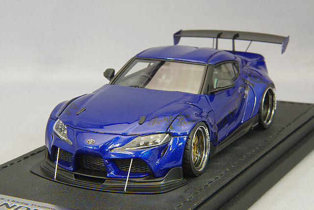 イグニッションモデル 1/43 パンデム スープラ (A90) ブルーメタリック 