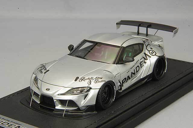 イグニッションモデル 1/43 パンデム スープラ A90 シルバー/BBS LM 