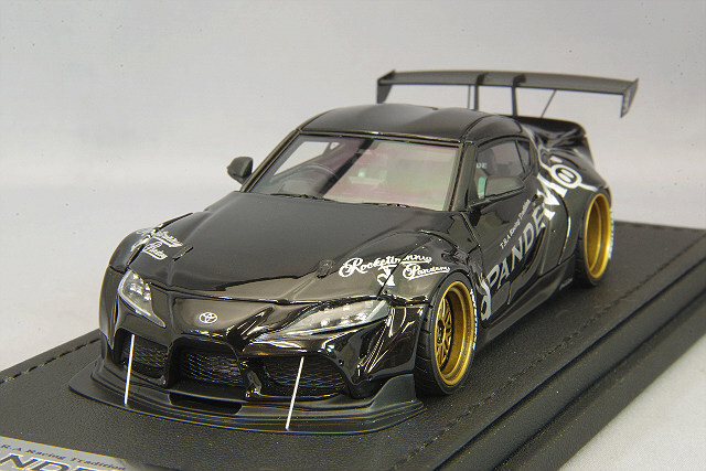 イグニッションモデル 1/43 パンデム スープラ (A90) ブラック 