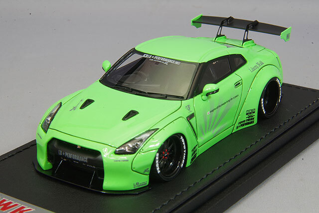 イグニッションモデル 1/43 LB-WORKS GT-R (R35) グリーンメタリック  