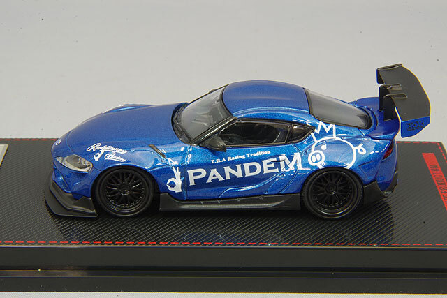 イグニッションモデル 1/64 パンデム スープラ (A90) ブルー