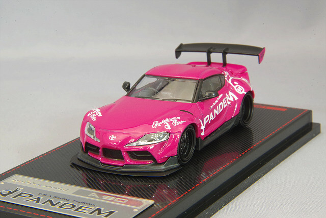 イグニッションモデル 1/64 パンデム スープラ (A90) ピンク