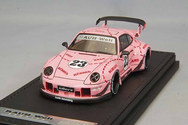 海外並行品 イグニッションモデル 1/43 RWB 993 #23 ピング キーホルダー付