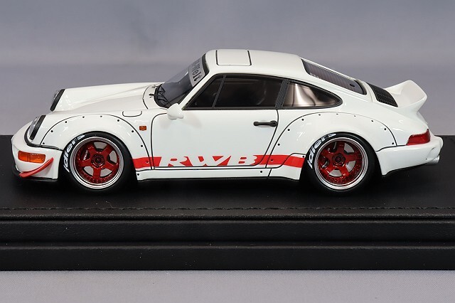 イグニッションモデル 1/43 RWB 964 ホワイト/WORKマイスターS1タイプ 