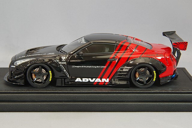 イグニッションモデル 1/43 LB-WORKS 日産 GT-R R35 タイプ2 ブラック  