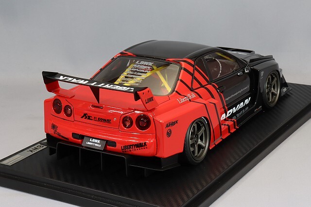 イグニッションモデル 1/18 LB-ER34 スーパーシルエット スカイライン 
